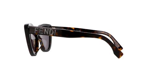 Sunglasses FENDI Lettering FE40087U 52A Tortoise 55